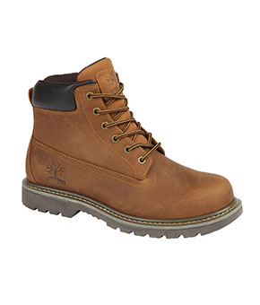 Woodland Light Brown Crazy Horse Leather Boots