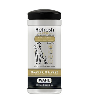 Wahl Dog Cleaning Wipes - Coconut Lime