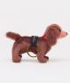 Joules Charmwell Velvet Keyring - Brown Spaniel