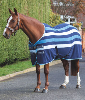 Shires Tempest Original Newmarket Fleece Blue Stripe