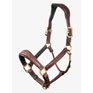 LeMieux Stitched Leather Headcollar Brown