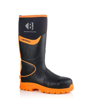 Buckler Buckbootz S5 Hi-Viz Safety Wellington Orange