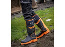 Buckler Buckbootz S5 Hi-Viz Safety Wellington Orange