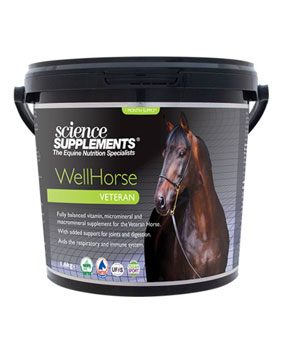 Science Supplements WellHorse Veteran Supplement