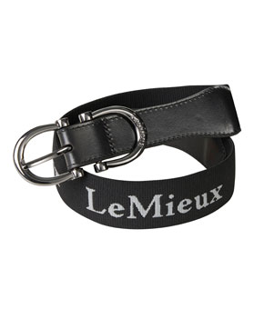 LeMieux Elasticated Belt - Black