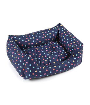 Digby & Fox Luxury Dog Bed - Tennis Ball Print