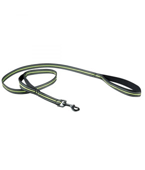 Weatherbeeta Reflective Dog Lead Black/Yellow