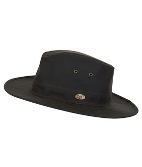 Hoggs Of Fife Caledonia Waxed Hat - Antique Olive