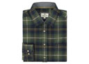 Hoggs Of Fife Pitmedden Flannel Check Shirt - Green