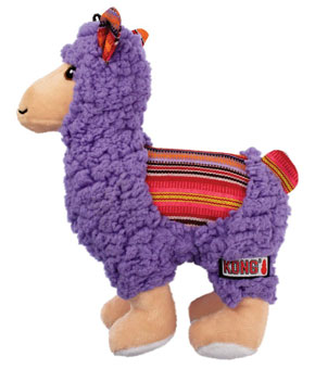 KONG Sherps Llama dog toy