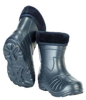 Leon Boots Children's Otter Wellingtons in Navy