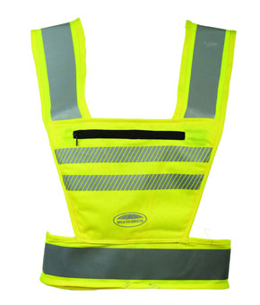 Weatherbeeta Adults Reflective Rider Harness - Yellow