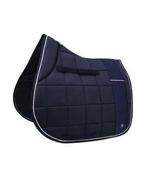 Hy Equestrian Synergy Saddle Pad - Navy/Silver