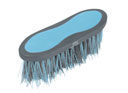 Hy Sport Active Long Bristle Dandy Brush Sky Blue