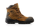 Buckler Leather Safety Lace Boot + bANg guardz Brown