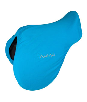 Shires ARMA Fleece Saddle Cover Blue