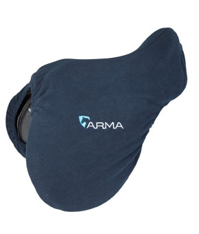 Shires ARMA Fleece Saddle Cover Navy