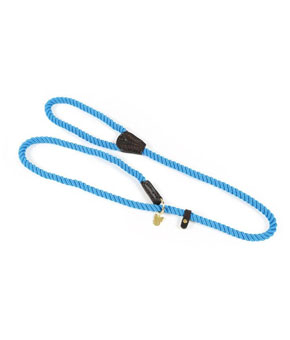 Digby & Fox Rope Slip Dog Lead - Blue