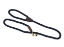 Digby & Fox Rope Slip Dog Lead - Navy