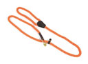 Digby & Fox Rope Slip Dog Lead - Orange