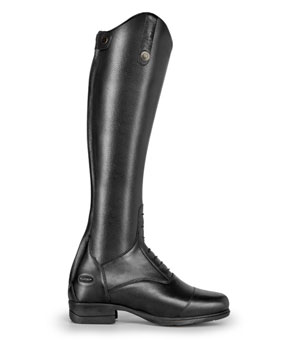 Moretta Gianna Childrens Long Riding Boots Black