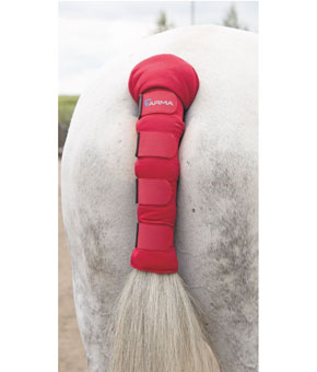 Shires ARMA Padded Tail Guard Red