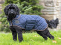 Digby & Fox Heritage Dog Coat Indigo