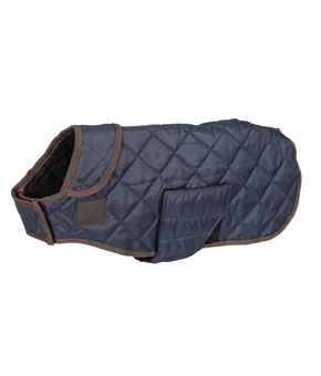 Digby & Fox Heritage Dog Coat Indigo