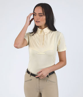 Aubrion Short Sleeve Tie Shirt - Yellow