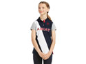 Ariat Kids Taryn Button Polo Shirt - Team