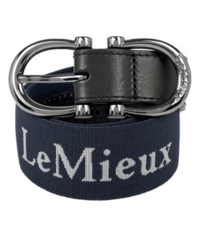 LeMieux Elasticated Belt - Navy