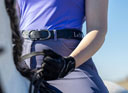 LeMieux Elasticated Belt - Navy