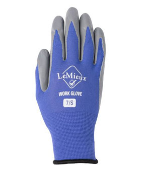 LeMieux Work Gloves - Bluebell