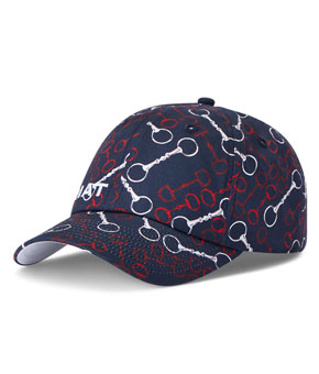 Ariat Cotton Print Cap - Team Snaffle