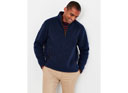 Joules Coxton Quarter Zip Fleece Sweatshirt - Marine Navy