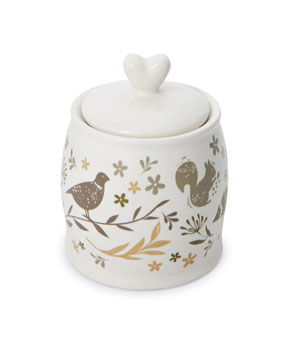 Cooksmart Woodland Sugar Bowl