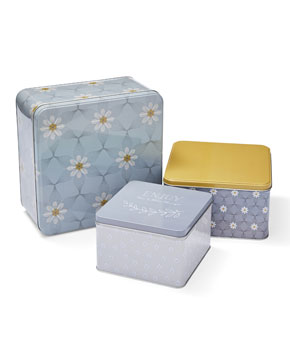 Cooksmart Set Of 3 Square Cake Tins