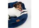 Joules Chesterfield Pet Bed in Navy