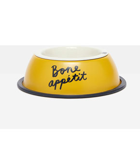 Joules Bone Appetite Dog Bowl