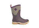 Muck Boot Women's Arctic Sport II Mid Boots Wine Herringbone