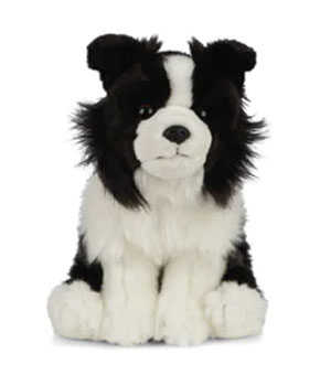 Living Nature Border Collie 20cm Plush Toy