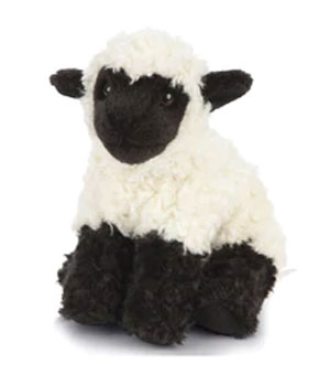 Living Nature Black Faced Lamb 19cm Plush Toy