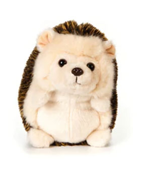 Living Nature Sitting Hedgehog 15cm Plush Toy