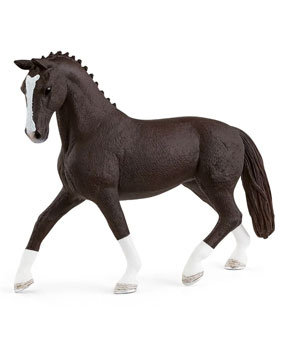 Schleich Hannoverian Mare Black