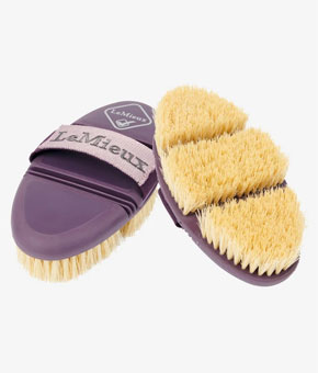 LeMieux Flexi Scrubbing Brush Fig