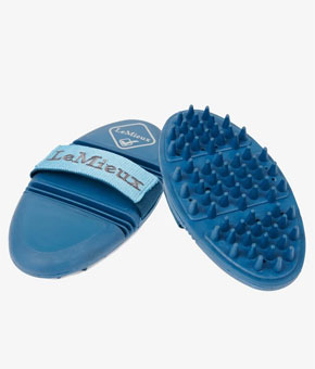 LeMieux Flexi Massage Brush Marine