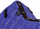 LeMieux Carbon Mesh CC Half Square Bluebell