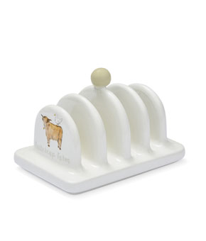 Cooksmart Buttercup Farm Ceramic Toast Rack