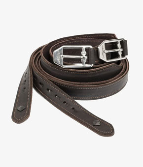 LeMieux Vector Pro Stirrup Leather Brown