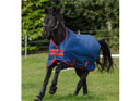 Horseware Mio Standard Neck Turnout Medium Dark Blue and Red